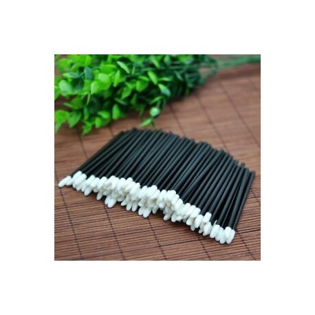 100Pcs eldobható ajakkefe fényes rúzsszálas applikátor ecset smink eszköz JP