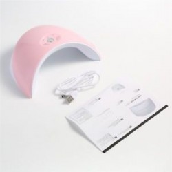 Rózsaszín - 36W-os UV-LED műkörmös lámpa