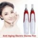 EU Plug. Anti-Aging Electric Derma Pen bélyegző Auto Micro tűgörgő 2 patronnal