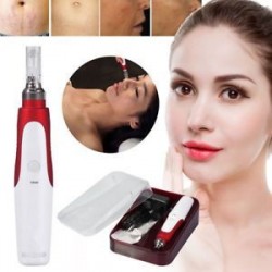 Elektromos öregedés elleni Derma Pen Stamp Auto Micro tűgörgő 2 patronnal