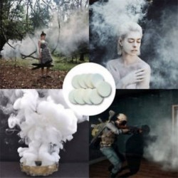 2db fehér füst torta bomba kerek hatás megjelenítése mágikus fényképezés színpadi támogatás játék