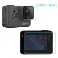 A Gopro Hero 5 fényképezőgép-tartozékok objektív   képernyővédő prémium edzett film