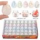 1db méret S: 3 * 4cm - Magic Dinosaur Eggs for Kids Oktatási ajándékok Add víz növekvő dinoszaurusz játékok