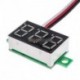 0,36" 0-30V DC LED Panel feszültség mérő kijelző 3-digiis voltmérő 3 zöld vezeték
