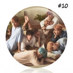 58mm kerek BTS csoportképes kitűző - 37. verzió - KPOP - Bangtan Boys - BTS - BTS 10. verzió