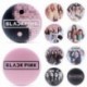 58mm kerek BLACKPINK csoportképes kitűző - 24. verzió - KPOP