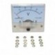 DC 50V analóg Panel voltos feszültség mérő voltmérő mérőműszer 85C 1 fehér 0-50V-DC