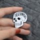 Kreatív Punk koponya zománc bross hajtóka farmer dzseki PIN jelvény ajándék