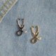 Ezüst - Ezüst Orvosi nők férfiak zománc sztetoszkóp orvos nővér brossok pin kabát lapel jelvény
