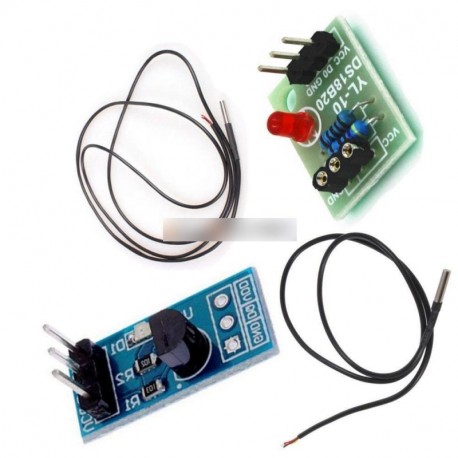 1db DS18B20 modul kábel nélkül