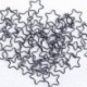 Többszínű csillag 10PCS - Többszínű csillag 10PCS 10 rozsdamentes acél szívgyűrű Piercing karika Helix porc Tragus