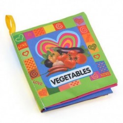 Zöldségek - Zöldségek Puha kendő Baby Gyerek Gyermek Intelligencia Fejlesztés Ismerje meg a kép megismerését