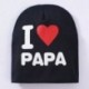 Szürke és PAPA - Szürke és PAPA Új kisgyermek gyerekek puha pamut téli meleg beanie kalap csecsemő baba fiú lány sapka