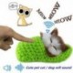 Lila - Lila Hot Lifelike Kid Toys aranyos plüss macska lágy baba Lifelike szimulációs hang játékok