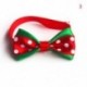 5 * - 5 * Kutya macska kisállat kiskutya aranyos bowknot nyakkendő gallér íj nyakkendő karácsonyi party ruhák