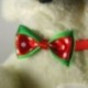 7 * - 7 * Kutya macska kisállat kiskutya aranyos bowknot nyakkendő gallér íj nyakkendő karácsonyi party ruhák