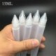 15ml (1 db) Hot Needle Tip Cap Dropper Üres palackok Squeezeable Liquid Plastic 15ml 30ml