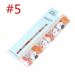 * 5 Hot Cartoon Animal Panda macska Memo Pad matricák Sticky Notes iskola helyhez kötött