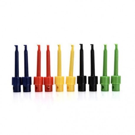 4cm 10PC vezetékhuzal-készlet tesztkábelcsíptetõk tesztelése Szonda SMT / SMD a multiméterhez