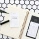 szürke Napi tervek listája Memo Pad Heti Havi N Times Sticky Notes School Office