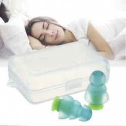 * 3 Tiszta Puha szilikon újrafelhasználható komfort elleni zajhabos fül füldugó az úszás alvó munkadobozhoz