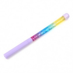 Lila 1Pc 0.5mm törölhető gél toll rajzfilm Kawaii fekete tintapatron tűk leírása Új