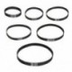 200 mm-2GT 100 fog Kerek RepRap GT2 fogasszíj 6 mm széles 2 mm-es 2GT-es csiga 3D nyomtató CNC-hez