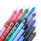 Fekete 7 színes gél toll 0,5 mm közepes színű tinta üzleti rollerball toll irodai iskola JP