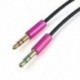 1ft 3,5 mm-es hangsugárzó Y-osztó kábel fejhallgató-adapter nő 2 sztereó férfi számára