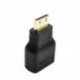 Mini HDMI (C típusú) Férfi - HDMI (A típus) Női adapter csatlakozó 3D TV HDTV-hez