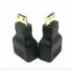 Mini HDMI (C típusú) Férfi - HDMI (A típus) Női adapter csatlakozó 3D TV HDTV-hez
