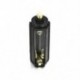 1PC 18650 akkumulátorcső   1PCS AAA elemtartó fekete vaku zseblámpa lámpához