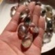 ÚJ Természetes Ghost Phantom Quartz Crystal Gems mintadarab gyógyító medál