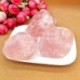 Természetes rózsaszín kvarc kristály kő kő ásványi minták gyógyulása 1Pc