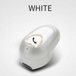 * 11 Fehér Univerzális mini vezeték nélküli Bluetooth sztereó fejhallgató fülhallgató