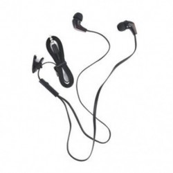 Fekete 3,5 mm-es basszus sztereó fülhallgató fülhallgató fülhallgató fülhallgató mikrofonnal