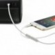 Fekete 3,5 mm-es férfi és férfi Aux-kábel kábele Kiegészítő sztereó audiokábel autós telefon PC-hez