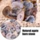 2.5x5cm 2Pc Agate Geodes Gyűjtemény Természetes kristályok felét gyógyító kő ékszer készítés