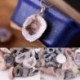 1-3.5cm 2Pc Agate Geodes Gyűjteménykristályok Félig gyógyító természetes kő ékszerek készítése