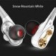 fehér 7D HIFI fülhallgató fülhallgató Dual Dynamaic illesztőprogram Super Bass sztereó fejhallgató fejhallgató
