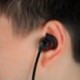 Fekete Forró vezeték nélküli Bluetooth 4.1 fejhallgató fejhallgató Kihúzhatatlan sztereó fülhallgató fülhallgató