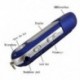 Piros 1db USB digitális MP3 lejátszó LCD képernyő támogatás 32 GB-os TF kártya és FM rádió