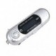 Piros 1db USB digitális MP3 lejátszó LCD képernyő támogatás 32 GB-os TF kártya és FM rádió