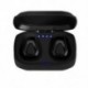 * 3 fegyver fekete (Bluetooth 4.2) Vezeték nélküli Bluetooth Earbuds w / Mic True Bass ikrek Stereo In-Ear fülhallgató
