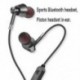 Piros Sweatproof fejhallgató Vezeték nélküli Bluetooth Sport fülhallgató Sztereó fejhallgató Hot JP
