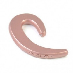 Egyetlen Rose Gold Q25 ikrek kettős csontvezetés vezeték nélküli Bluetooth sport fejhallgató sztereó fejhallgató
