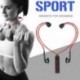 Piros Sport Bluetooth mágneses fülhallgató kihangosító nyakpánt fejhallgató sztereó fejhallgató