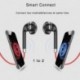 Piros Sport Bluetooth mágneses fülhallgató kihangosító nyakpánt fejhallgató sztereó fejhallgató