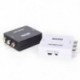 Fekete Mini HDMI - RCA AV / CVBS adapter HD 1080P HDMI2AV Video Converter TV-hez