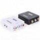 Fekete Mini HDMI - RCA AV / CVBS adapter HD 1080P HDMI2AV Video Converter TV-hez